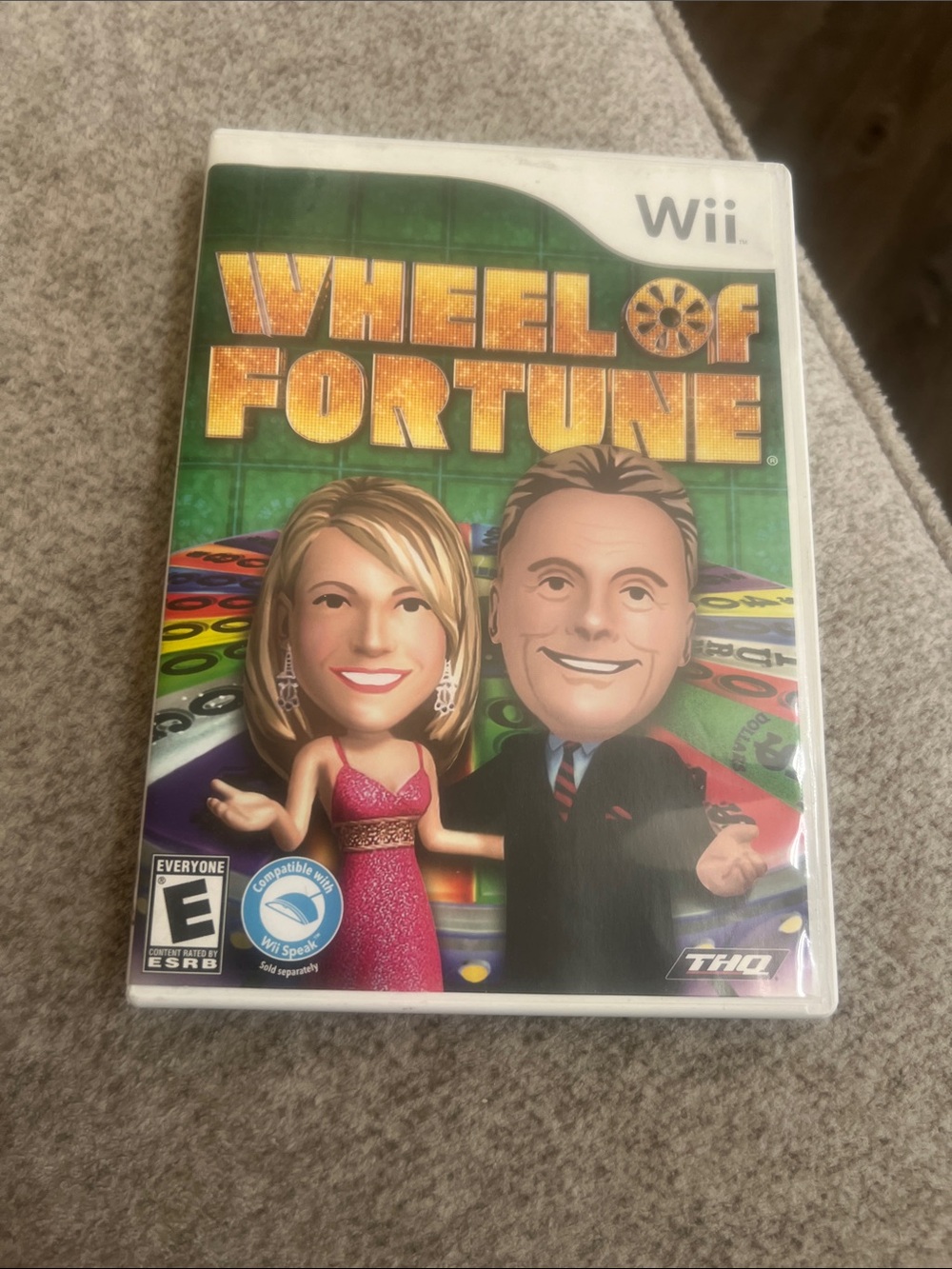 Wheel of Fortune for Wii - White Case